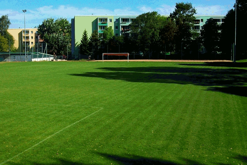 Stadion des BSC Rapid Chemnitz an der Irkutsker Straße