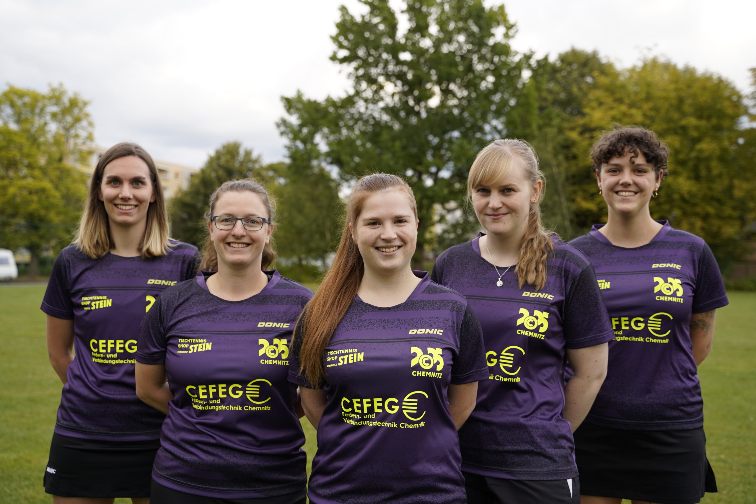 Tischtennis-Team des BSC Rapid Chemnitz